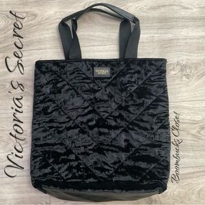 New Victoria’s Secret Black Velvet bag